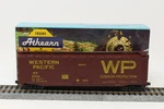 Ho Athearn Blue Box 1323 50' Plug Door Car Western Pacific Wp 56898 Rtr. Fixed Price $10.89.