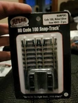 Atlas Ho Scale Bumpers 2 Pack Nikel Silver Code 100 ITEM.843 Snap Track. Fixed Price $15.00.