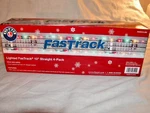 Lionel 2025010 Lighted Fastrack 10" Straight 4 Pack Sections O-27 New Seal. Fixed Price $62.99.