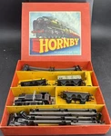 Vintage Hornby Train Set Tank Goods #40 Complete Box And Runs Great. Fixed Price $199.99.