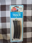 Bachmann 6 Pieces 9 3/4" Radius Curved Track Nickle Silver Scale. Fixed Price $35.61.