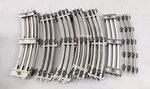 K-line & Lionel Curved Tubular Track Sections 25. Fixed Price $65.99.