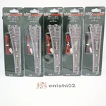 Kato Gauge 20-202 Unitrack Electric Turnout #6 Left Hand Set Of 5 Railroad. Fixed Price $77.61.