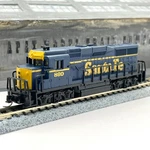Atlas Scale 4061 Santa Fe Emd GP30 Diesel Locomotive 890 Standard Dc. Fixed Price $36.99.