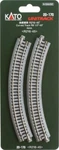 Kato 20-170 Unitrack 8 1/2 Radius 45 Deg Curve 4PCS. Fixed Price $14.35.