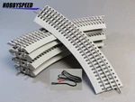 Lionel Fastrack (8) Standard 031 Curves Connection Wire Included 6-37103. Fixed Price $44.84.