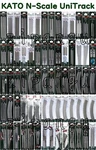 Kato Unitrack Scale Straight Curved Flex Double Bumper Turnouts X-tracks New. Fixed Price $35.50.