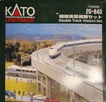 Kato Unitrack 20-840 Gauge Double Viaduct Set. Fixed Price $284.99.