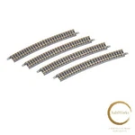 New Tomytec 018537 4 Curved Tracks In Gravel Bettung 15 Degrees. Fixed Price $30.22.