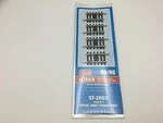 Peco Code 100 Special Short Straight Track (4) - Scale Nickel Silver Model. Fixed Price $12.41.