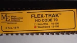 Micro- Engineering Flex Track 12-106 Ho-scale Code 70 Weathered Pcs 18 Ft.. Fixed Price $59.85.