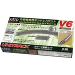 Kato 20-865 Unitrack V6 Outer Oval Set Compact And Bilingual Scale. Fixed Price $47.99.