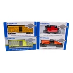 Bachmann Caboose Tank Car Union Pacific Stock Poultry 1:87 Ho Train 4P Lot. Fixed Price $110.01.