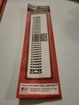 Atlas #840 9" Straight Terminal Track Ho Scale Code 100 Nickel Silver Rail. Fixed Price $9.59.
