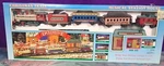 Dickensville Collectables Christmas Toy Train Set Station Track With Sound Nib. Fixed Price $48.84.