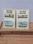 2 Alexander Scale-iron Horse MINIATURES-#9511-HAYES Type- Wg Bumper-ho. Fixed Price $18.95.