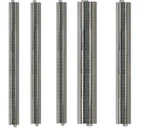 Bachmann 44584 Ho Scale E-z Train Track Silver/gray 36" Straight Pcs. Fixed Price $63.75.