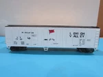 Ho Scale Bachmann 17927 50' Steel Reefer Lehigh Valley LOT#0854. Fixed Price $10.00.