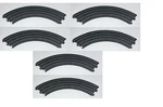 (6) 9" Inch Radius 1/4 Curve Ho Slot Track Aurora Racemasters 8623 AFX70602. Fixed Price $19.99.