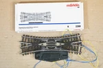 Marklin 2260 Electric Double Slip Switch Track Boxed On. Fixed Price $35.09.