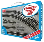 Peco ST-101 00/H0 Gauge Code 100 Starter Setrack 3RD Radius Pack T48POST. Fixed Price $117.58.