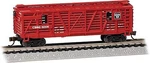 Bachmann 40' Animated Stock Car Cb&q #52105 With Cattle - Scale Model. Fixed Price $46.74.