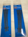 2 Peco Ho Code 100 Streamline Insulfrog Medium Radius Switches. Fixed Price $29.95.