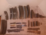 Lot Of 270+ Atlas Train Tracks, Snap. Fixed Price $74.99.