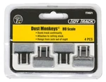 Woodland Scenics TT4571 Tidy Track, Ho Scale Dust Monkeys. Fixed Price $13.99.