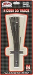 Atlas 2050 Code 55 Turnout, Nickel Rail, Brown Ties NO.5 Left Hand. Fixed Price $24.99.