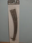 Walthers 948-83061 Ho Code Nickel Silver Left Hand Curved Turnout. Fixed Price $29.99.