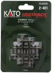 Kato Usa, Inc. Ho 60MM 2-3/8" 90-DEGREE Crossing, KAT2401. Fixed Price $30.99.