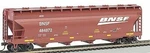 Bachmann 17505 Ho Scale 56' Acf Center-flow Covere Burlington. Fixed Price $40.99.