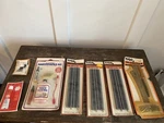 Vintage Nos Tyco Tru Steel Ho Scale Train Tracks Straight 9" 417 + More. Fixed Price $79.00.