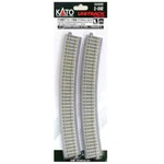 Kato 2-242 Ho Scale Unitrack 730MM 28 3/4" 22.5 Radius Curved Concrete Easement. Fixed Price $24.45.