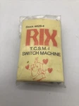Vintage Ho Rix Switch Machine Stock #628-4 New Pack Sealed. Fixed Price $8.95.