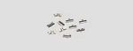 Marklin 59095 1 Scale Rail Joiners. Fixed Price $69.54.