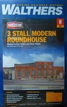 Walthers #933-3260 (3 Stall Modern Roundhouse Kit) Plastic. Fixed Price $59.48.
