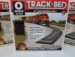 Woodland Scenics Track-bed Roadbed Roll 24 Ft WOO1476-NEW. Fixed Price $24.99.