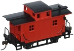 Bachmann Trains Painted, Unlettered - Bobber Caboose. Fixed Price $46.54.