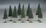 Bachmann 32101 Scale Scenescapes Pine Trees To 4" (7.6 10.2CM). Fixed Price $19.99.