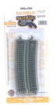 Scale Bachmann 44804 19" Radius Curved Nickel Silver E-z Track (6) Pcs. Fixed Price $23.38.