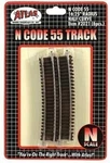 Atlas #2021 Scale C55 16.25" Radius Half Section Track Pack New Free Ship. Fixed Price $9.99.