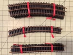 Vint Lot Of 31 Pcs Ahm No. 2560 18 R. 9 Ho Brass Track Italy/austria Free Ship. Fixed Price $35.00.