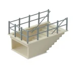 Peco LK-7 Oo/ho Scale Subway Staircases Plastic Kit. Fixed Price $21.99.