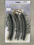 Windham Heights Cobblestone Corners Collectibles Train Track Curve Rails Set. Fixed Price $9.99.