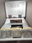 Ho Scale Atlas #85 Plate Girder Bridge, Magnuson 2 Abutment Wings & Pier. Fixed Price $21.00.
