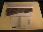 Trix H0 62611 Track Left Hand Switch Turnout 7-13/32" 24.3 In Orig Box Nib. Fixed Price $37.99.