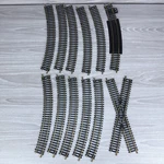 Ho Scale Ahm Vtg Brass Track Lot Of 10 Curved Terminal 30 Degree 2556 Used. Fixed Price $19.69.
