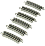 Bachmann Trains 44821 (e-z Half Section 11.25" Radius Curved Track (6/CARD). Fixed Price $19.75.